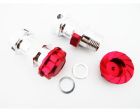 Hot Racing DBL10W02 Aluminum Wheels Hex Extensions - Losi 5ive-T WRC DBXL