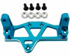 Hot Racing ETE2406 Blue Aluminum Servo Mount for the 4wd Temper 1/18