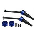 Hot Racing GRM288NR Steel Rear CVD Axles Drive Shafts Set B : Grom