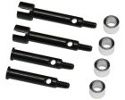 Hot Racing LMCB39W3 +3 Wide Steel Drive Shafts Axles: Losi Micro-B