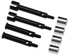 Hot Racing LMCB39W5 +5 Wide Steel Drive Shafts Axles: Losi Micro-B