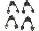 Hot Racing SCX28301 Aluminum Front & Rear Adjustable Shock Towers - Axial Scx10