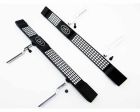 Hot Racing SCX33RV01 Aluminum Factory Style Side Steps (2) Axial SCX10 Dingo Honcho Jeep