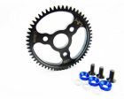 Hot Racing SJT256 Steel Spur Gear (56t 0.8 Mod)(Blue) for Traxxas E-Revo