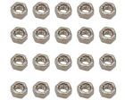 Hot Racing HRASXTF14NSS M1.4 STAINLESS STEEL HEX NUT 20 PIECES SCX 24