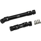 Hot Racing HRASXTF3701 Axial SCX24 Deadbolt Aluminum Steel Center Driveshaft