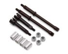 Hot Racing SXTY39AW06 +6MM STEEL DRIVE STUB SCX30