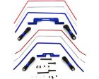 Traxxas Slash 2WD Front & Rear Wide E-Z Mount Swaybar Set by Hot Racing TE311SLC