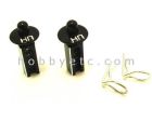 Hot Racing VXS2901 Aluminum Front Body Posts for Traxxas 1/16 Scale E-Revo