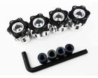 Hot Racing WH17HS01 Hex Hub Adapters 12mm to 17mm w/ 6mm Offset Kyosho DBX 2.0 DRX DMT