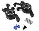 Hot Racing HRAXMX21M01 ALUMINUM STEERING BLOCKS OVER SIZE BEARING 