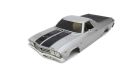 Kyosho KYOFAB705SL 1969 Chevy El Camino SS 396 Cortez Silver Decoration Body Set