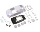 Kyosho MZN185 SUBARU Wrx STI White body set(w/Wheel)
