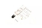 Kyosho MZN233 Porsche 962 C Coupe LH White Body set (w/rims)