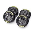 Losi -1914 Goodyear Eagle Mounted Tires, Medium (4): NG