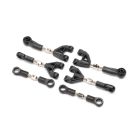 Losi -1923 Adjustable Camber & Steering Link Set: GROM