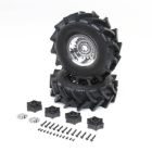 Losi LOS44003 D&D Paddy Tire w/Foam, Premount (2): LMT Mega
