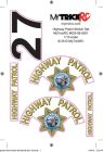 MyTrickRC MYKST1 California Highway Patrol Decal Set 