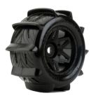 Power Hobby PHT2381 1/8 Rooster 3.8 Belted Paddle Sand Snow Tires 17mm
