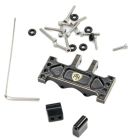 Power Hobby PHBSCX24128 Adjustable Brass Servo Mount for Reef Emaxx 59MG, for Axial SCX24