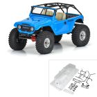 Proline Racing 362300 1979 Toyota Land Cruiser FJ40 Clear Body & Scale Molded Accessories for 12.3" (313mm) Wheelbase Scale Crawlers
