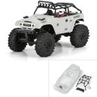 Proline Racing 366300 1979 Toyota Land Cruiser FJ40 Clear Body with Trail Cage for Axial SCX24 