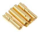 ProTek RC PTK-5032 4.0mm Super Bullet Solid Gold Connectors (2 Male/2 Female)