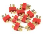 ProTek RC PTK-5056 T-Style Bulk Package Connectors (10 Male)