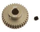 ProTek RC PTK8655 ProTek RC 48P Lightweight Hard Anodized Aluminum Pinion Gear (5.0mm Bore) (35T)