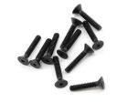 ProTek RC PTK-H-7105 4-40 x 5/8High Strength Flat Head Screws (10)