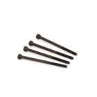 Redcat BS218-011 Cap Head Machined Thread Hex Screw Blackout 3 x 50 mm