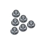 Redcat Racing RER12694 M4 Serrated Nylon Lock Nut (6pcs) (Replacement for 70129) Wendigo