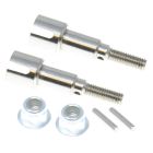 Redcat Racing RER13683 Scratch and Dent Metal Rear Wheel Shafts Pins Lock Nut M4 Volcano 16