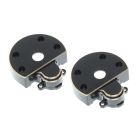 Redcat RER30684 Portal Outer Cover (Brass)(52g)(Black)(1pr)