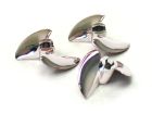 Rage RC RGRB1257 Stainless Steel Propeller (3pcs); Super Cat 700BL Velocity 800BL