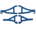 RPM 80695 Front Up/Low A-arms Blue for 1/16 ERV