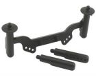 RPM 81122 Adjustable Front Body Mount/Posts for Slash RU NRU