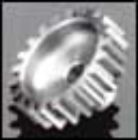 Robinson Racing RRP1120 20 Tooth .6 Mod Metric Steel Alloy Pinion Gear, 1/8 Bore