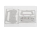 RC4WD Z-B0074 Mojave II Cab Back Panels & Grille Parts Tree (Primer Gray)