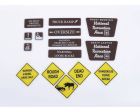 RC4WD Z-L0064 Tough Terrain Scale Signs Plastic