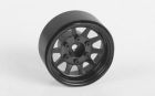 RC4WD ZW0310 OEM 6-Lug Stamped Steel 1.55 Beadlock Wheels Black