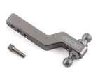 SAMIX TRX4-6057-GM TRX-4 Aluminum Drop Hitch Receiver (Grey)