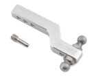 SAMIX TRX4-6057-S TRX-4 Aluminum Drop Hitch Receiver (Silver)