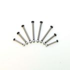ST Racing Concepts ST3640S Heat-Treated, Polished Steel Locknut-style Hinge Pin Kit, SIlver, for Traxxas Slash/Rustler/Stampede