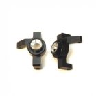 ST Racing Concepts STA31316V2BK CNC Machined Aluminum V2 HD Steering Knuckle, Black, for RR10 Bomber, Wraith, SMT10 (1 pair)