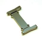 ST Racing Concepts STC42002BGM Gun Metal CNC Machined Aluminum Battery Tray Mount, Front Chassis Brace, Associated Element Enduro