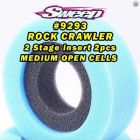 Sweep Racing 9293 Crawler Dual Stage 1.9 Medium Open Cell Foam Inserts (2pcs)
