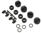 Tekno TKR6712 Shock/Cartridge Cap & Bushing Set (4 Each): EB410