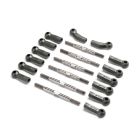 Team Losi Racing -1080 HD Turnbuckle Kit, Titanium: 22X