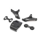 Team Losi Racing -1108 Wing Mount Set, Front Bumper: 22X